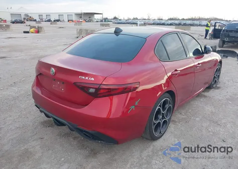 2022 Alfa Romeo Giulia Veloce Ti Rwd from USA, damaged, VIN ZARFAMBN9N7660744